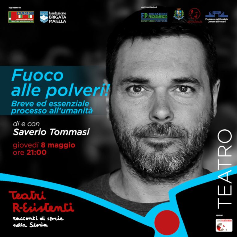 Spettacolo teatrale “Fuoco alle polveri! Breve ed essenziale processo all’umanità”