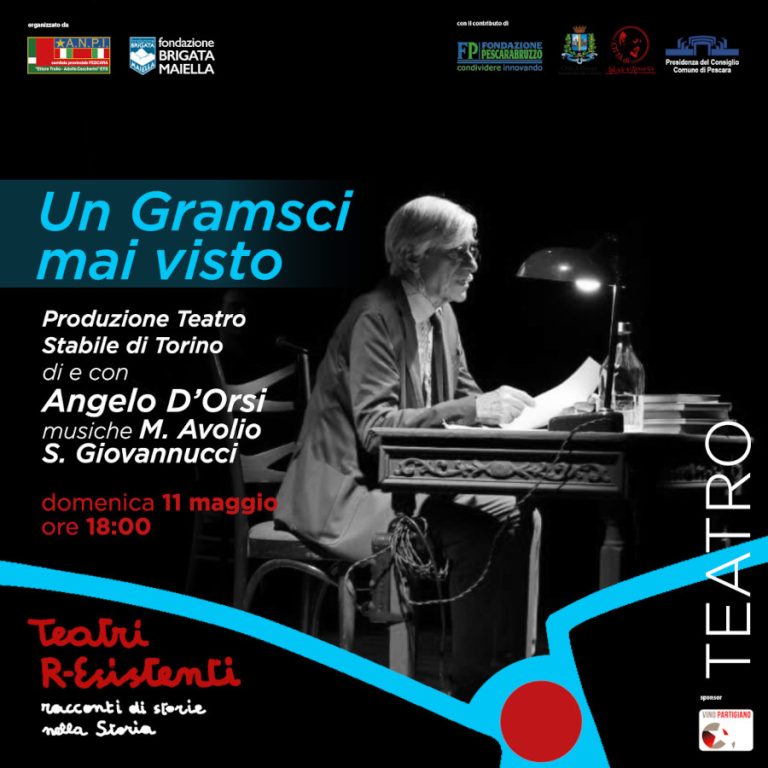 Spettacolo teatrale “Un Gramsci mai visto”