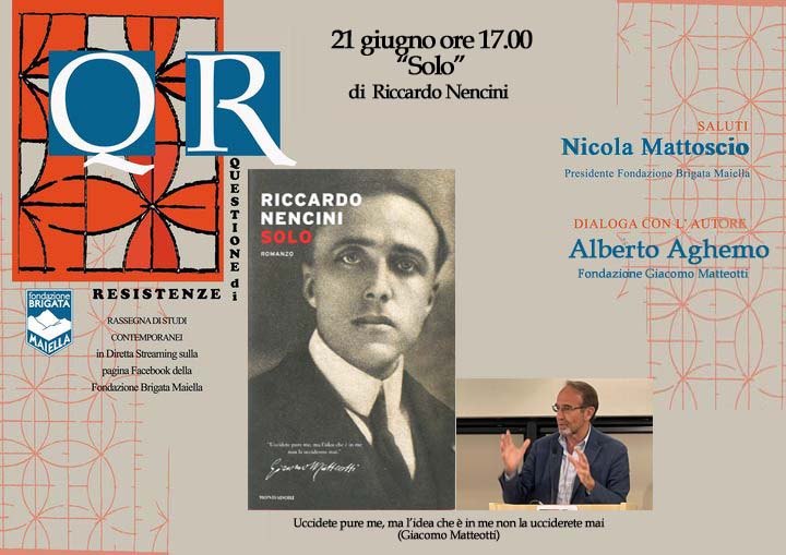 Solo (un romanzo sulla vita di Giacomo Matteotti)